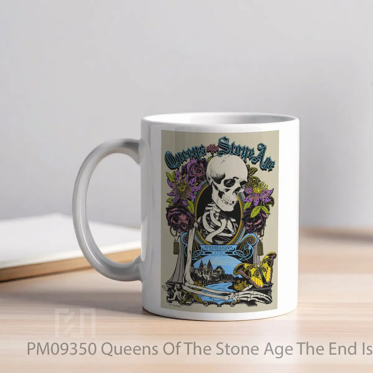 Mug Queens Of The Stone Age The End Is Nero Tour 2023 1 MPM09350 - All-side / Desain