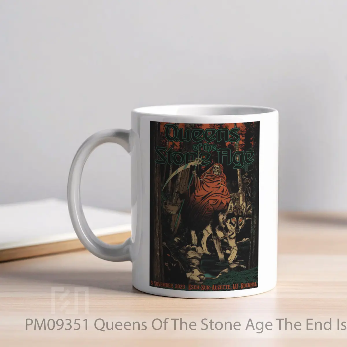 Mug Queens Of The Stone Age The End Is Nero Tour 2023 2 MPM09351 - All-side / Desain