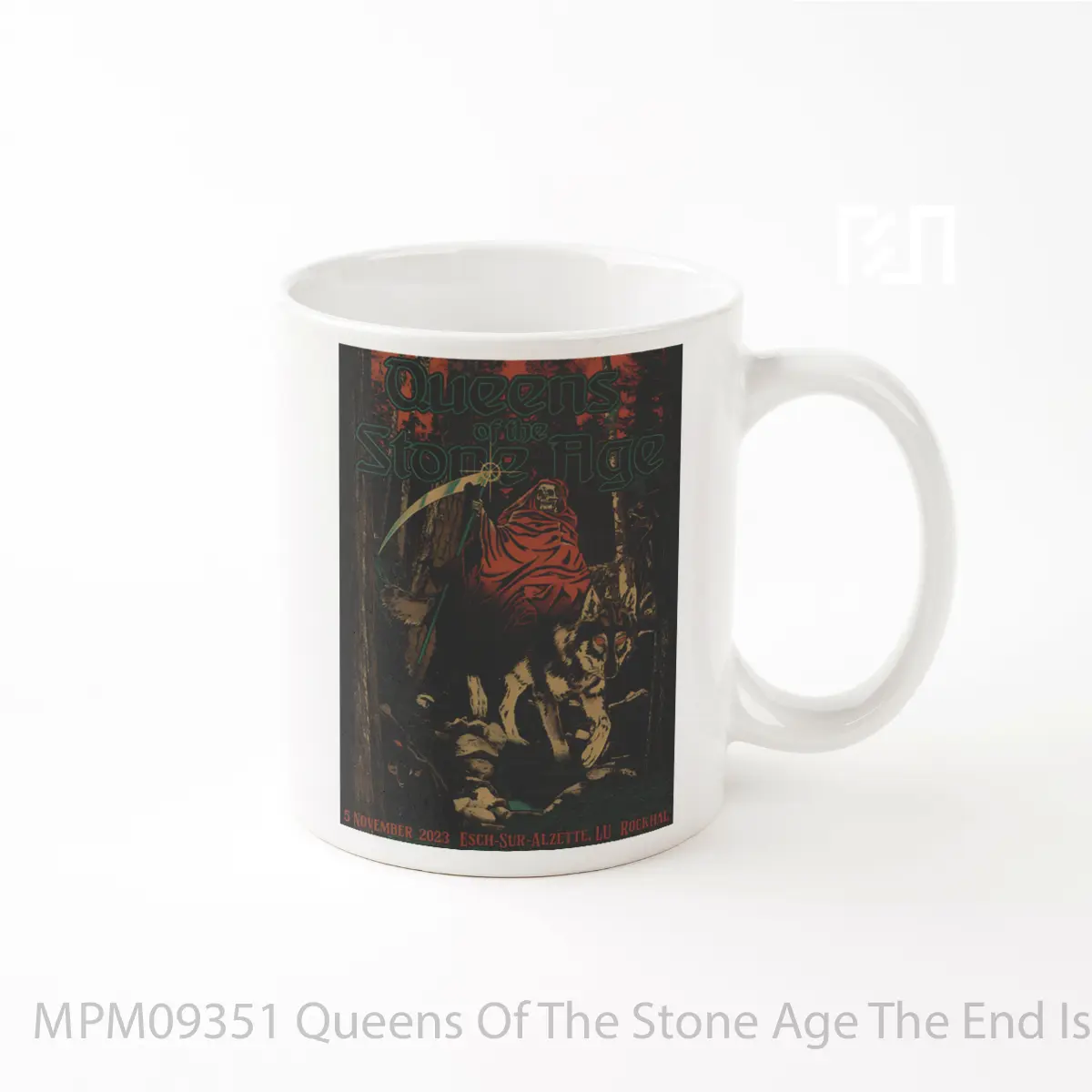 Mug Queens Of The Stone Age The End Is Nero Tour 2023 2 MPM09351
