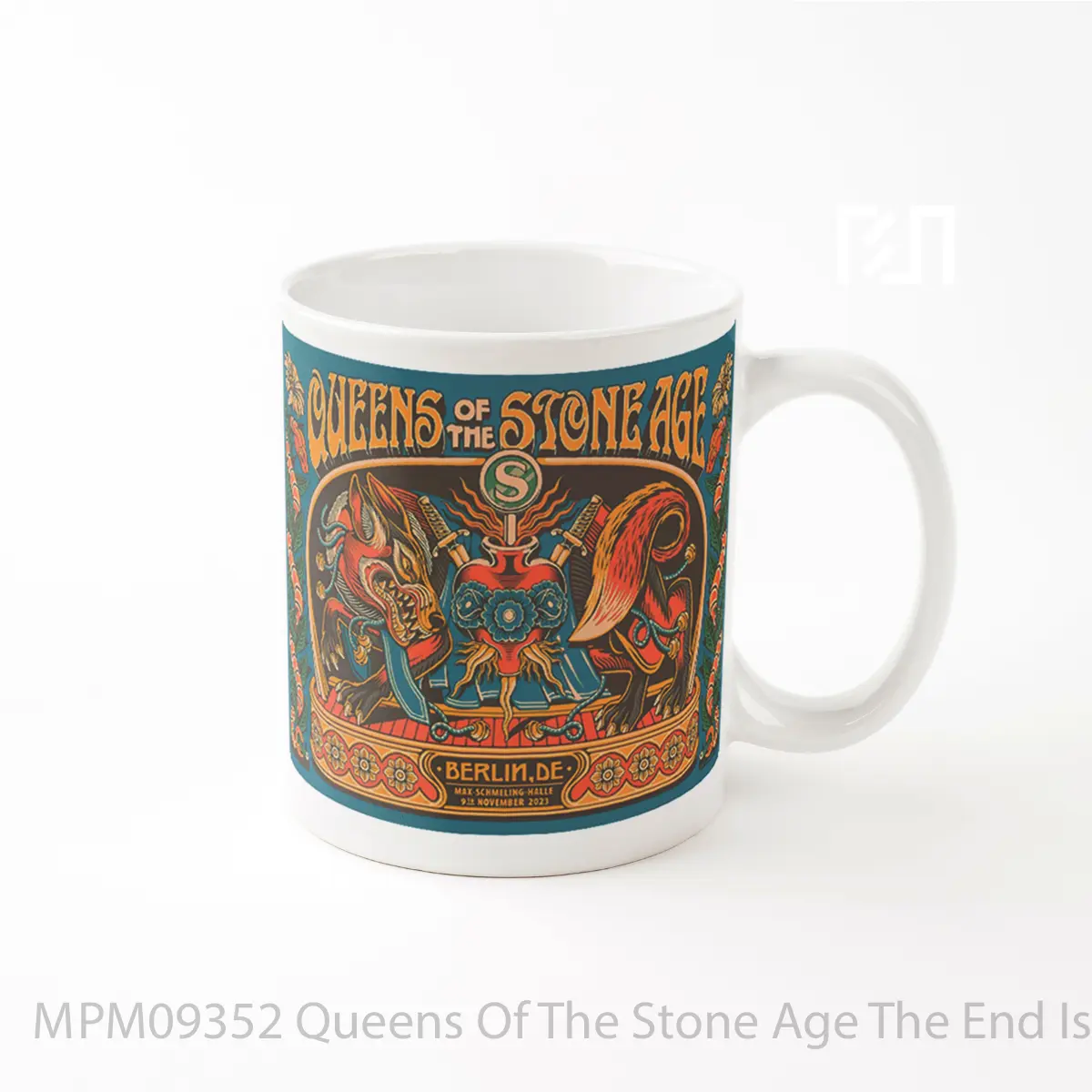 Mug Queens Of The Stone Age The End Is Nero Tour 2023 3 MPM09352