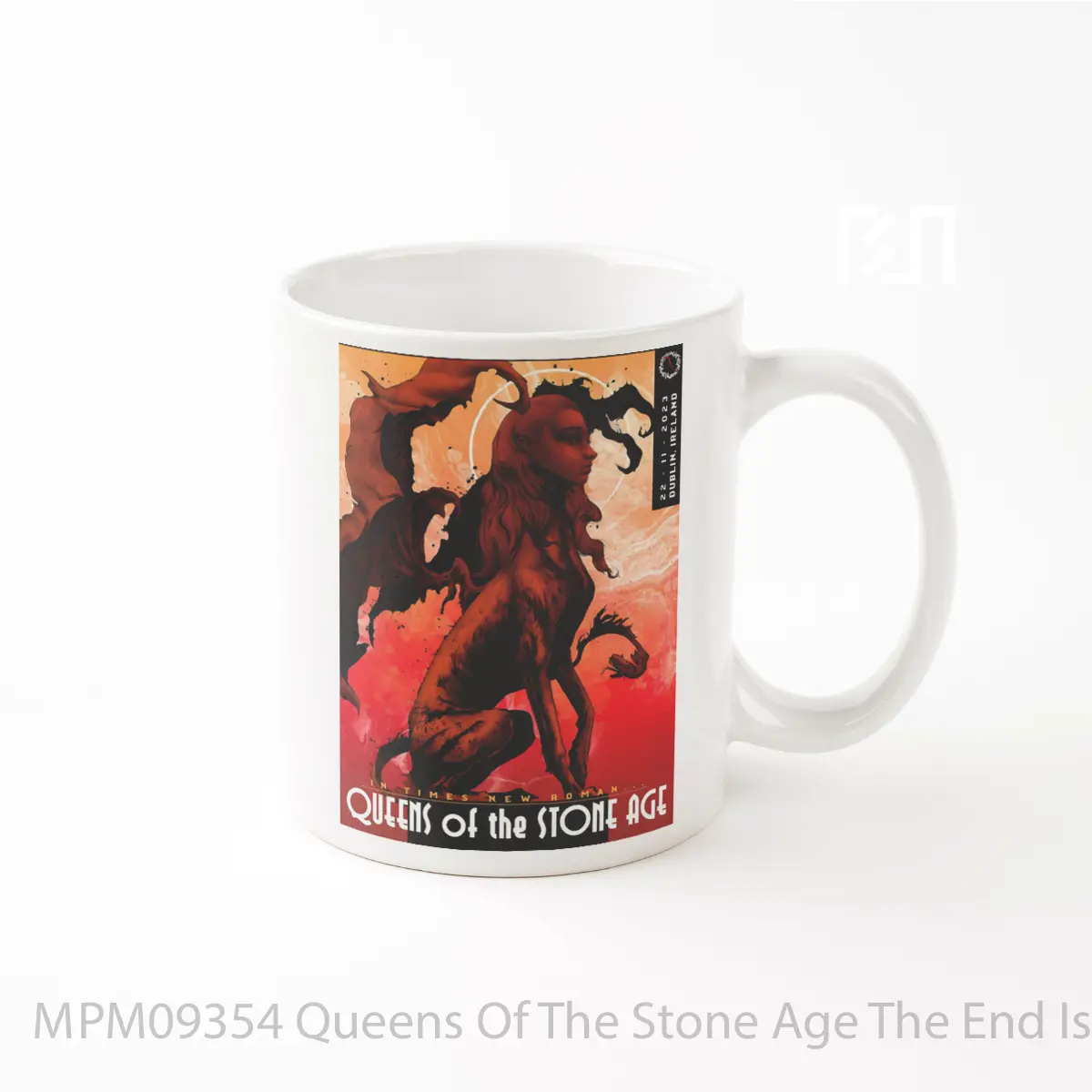 Mug Queens Of The Stone Age The End Is Nero Tour 2023 London MPM09354