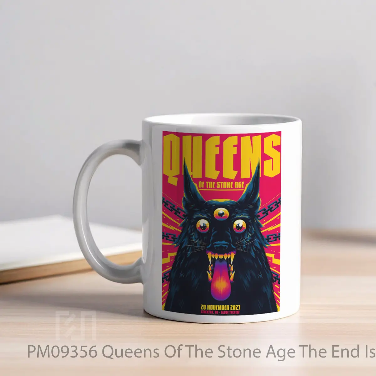 Mug Queens Of The Stone Age The End Is Nero Tour 2023 MPM09356 - All-side / Desain