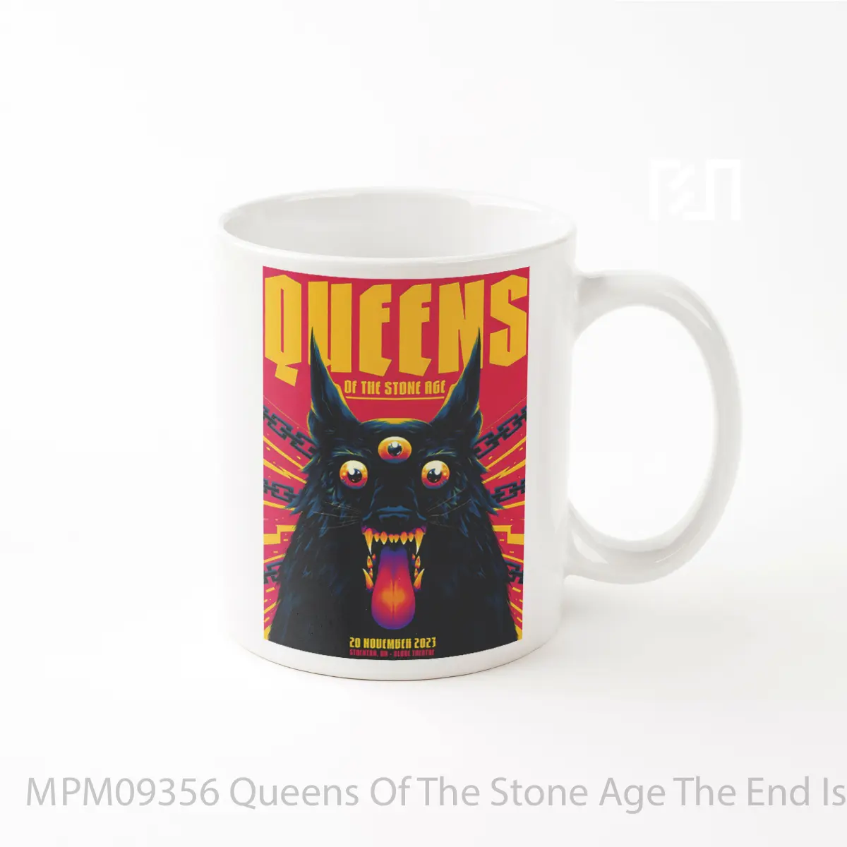 Mug Queens Of The Stone Age The End Is Nero Tour 2023 MPM09356