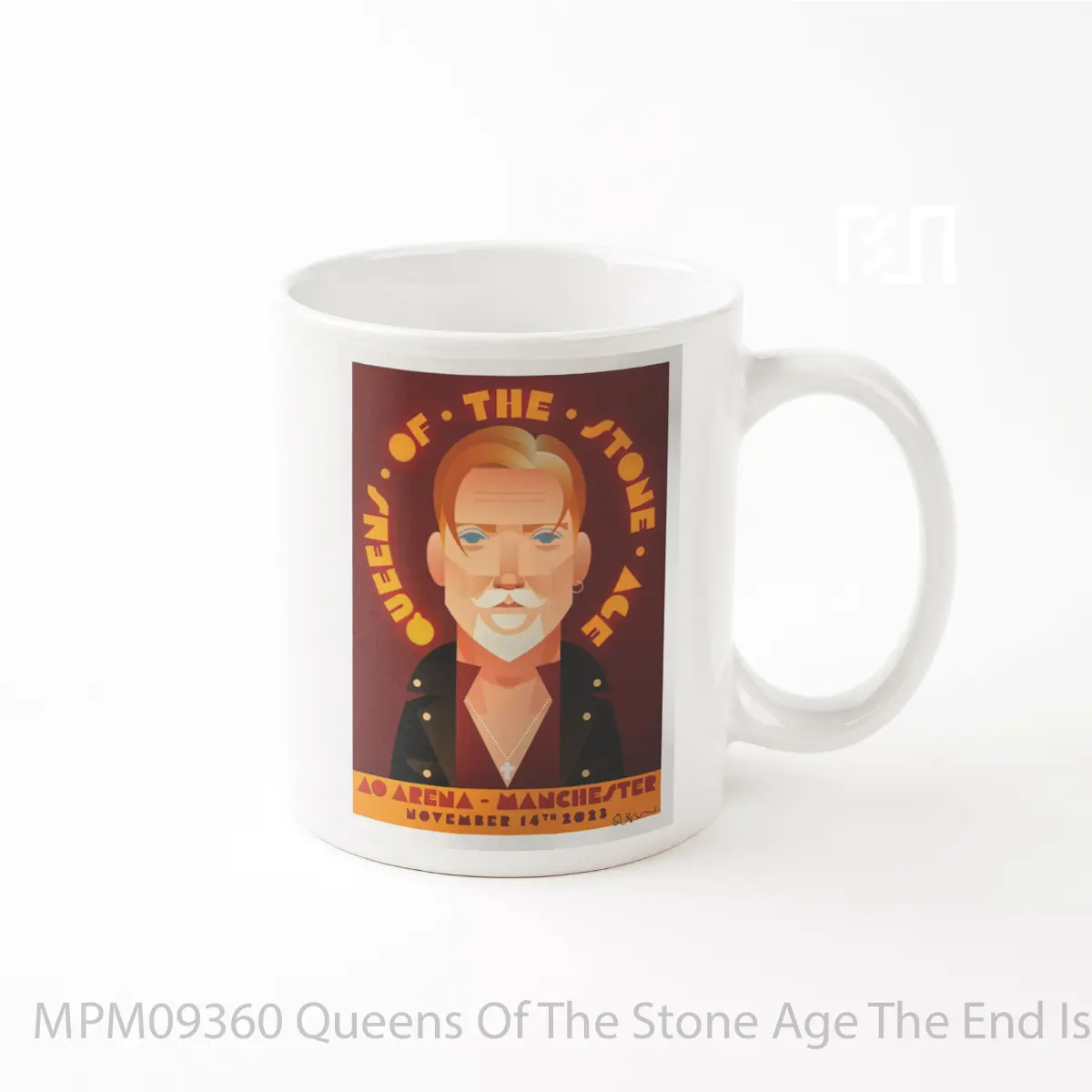 Mug Queens Of The Stone Age The End Is Nero Uk Tour 2023 MPM09360