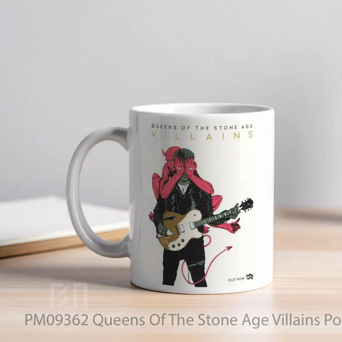 Mug Queens Of The Stone Age Villains MPM09362 - All-side / Desain