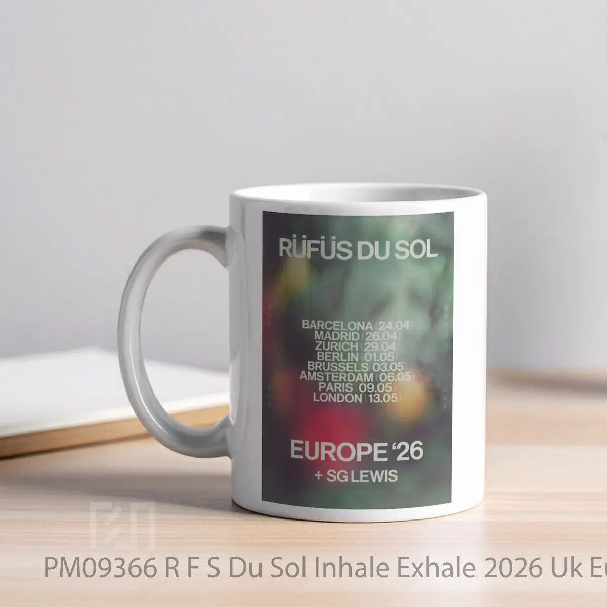 Mug R F S Du Sol Inhale Exhale 2026 Uk Europe Tour MPM09366 - All-side / Desain