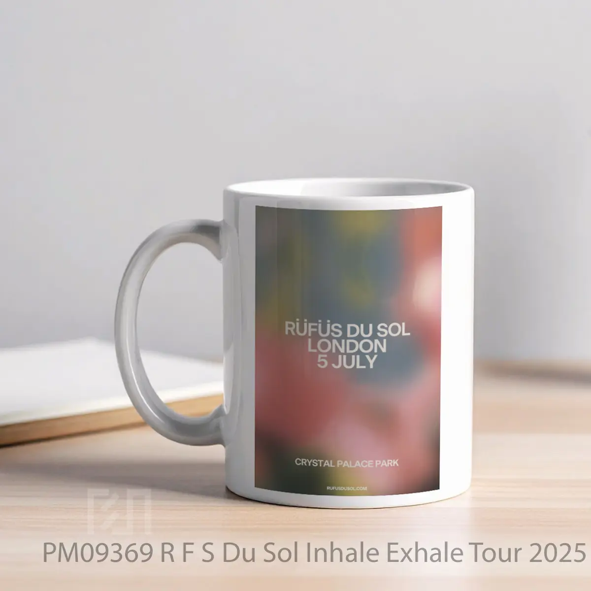Mug R F S Du Sol Inhale Exhale Tour 2025 London Crystal Palace MPM09369 - All-side / Desain