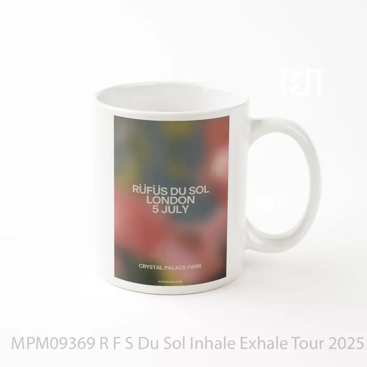 Mug R F S Du Sol Inhale Exhale Tour 2025 London Crystal Palace MPM09369