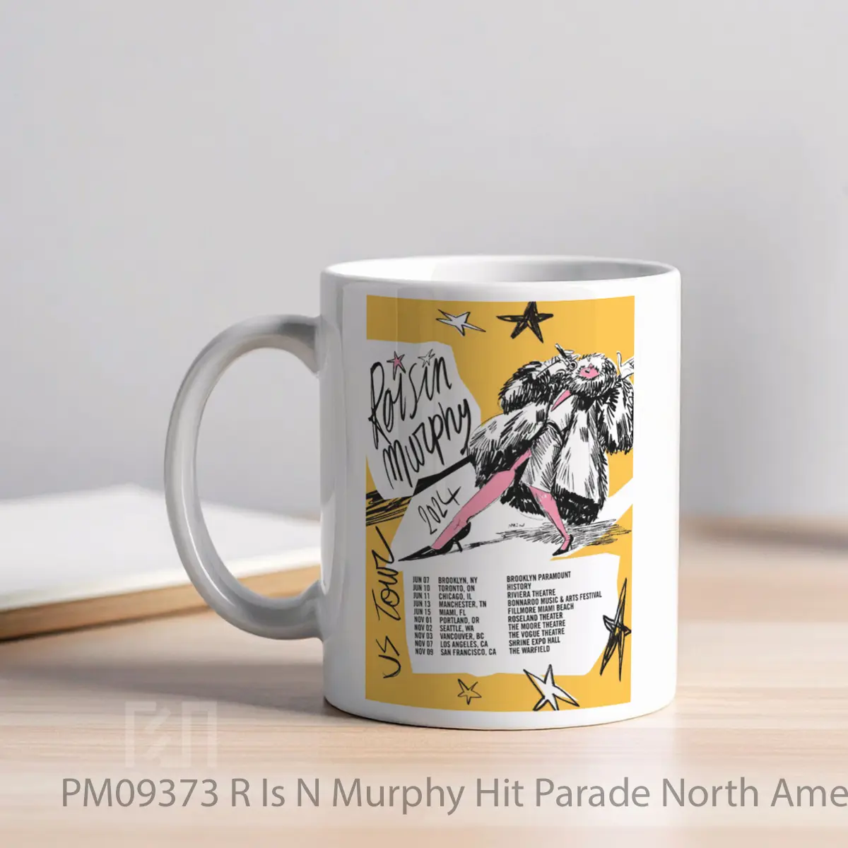 Mug R Is N Murphy Hit Parade North America Tour 2024 MPM09373 - All-side / Desain