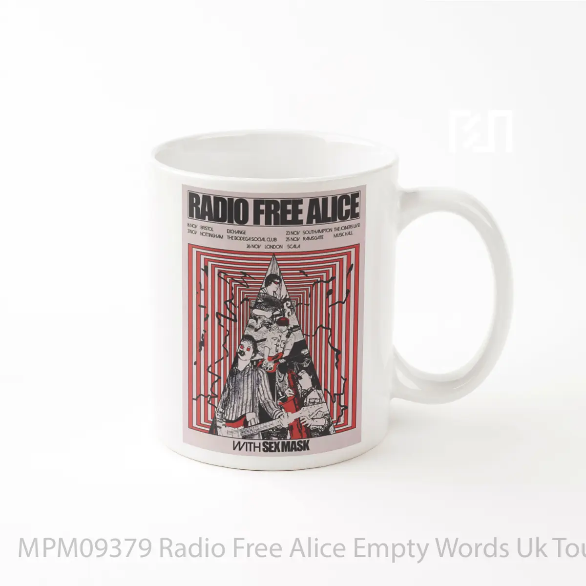 Mug Radio Free Alice Empty Words Uk Tour 2025 MPM09379