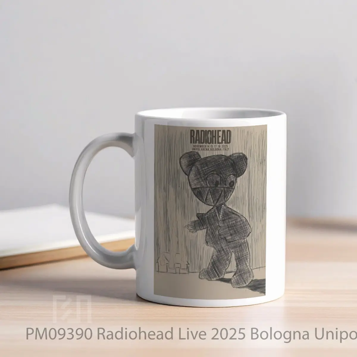 Mug Radiohead Live 2025 Bologna Unipol Arena MPM09390 - All-side / Desain