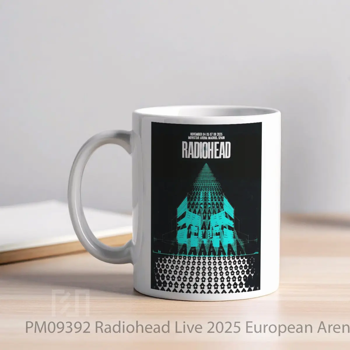 Mug Radiohead Live 2025 European Arena Tour Madrid MPM09392 - All-side / Desain
