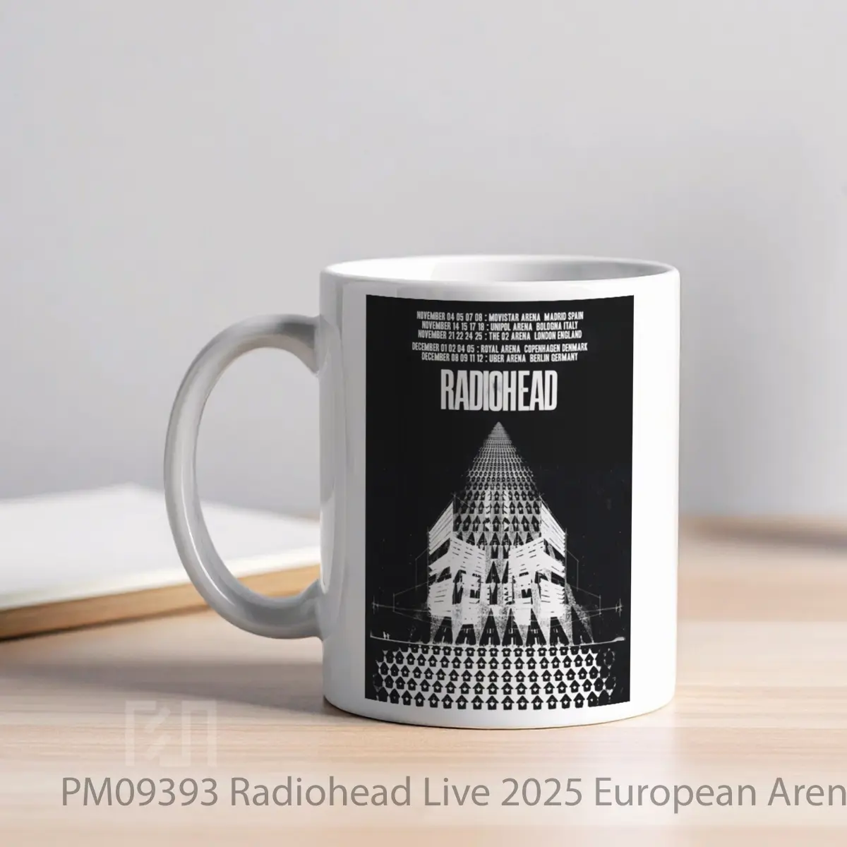 Mug Radiohead Live 2025 European Arena Tour MPM09393 - All-side / Desain
