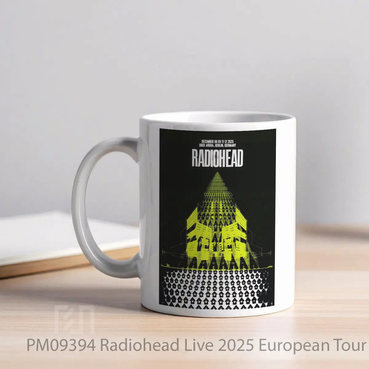 Mug Radiohead Live 2025 European Tour Berlin Uber Arena MPM09394 - All-side / Desain
