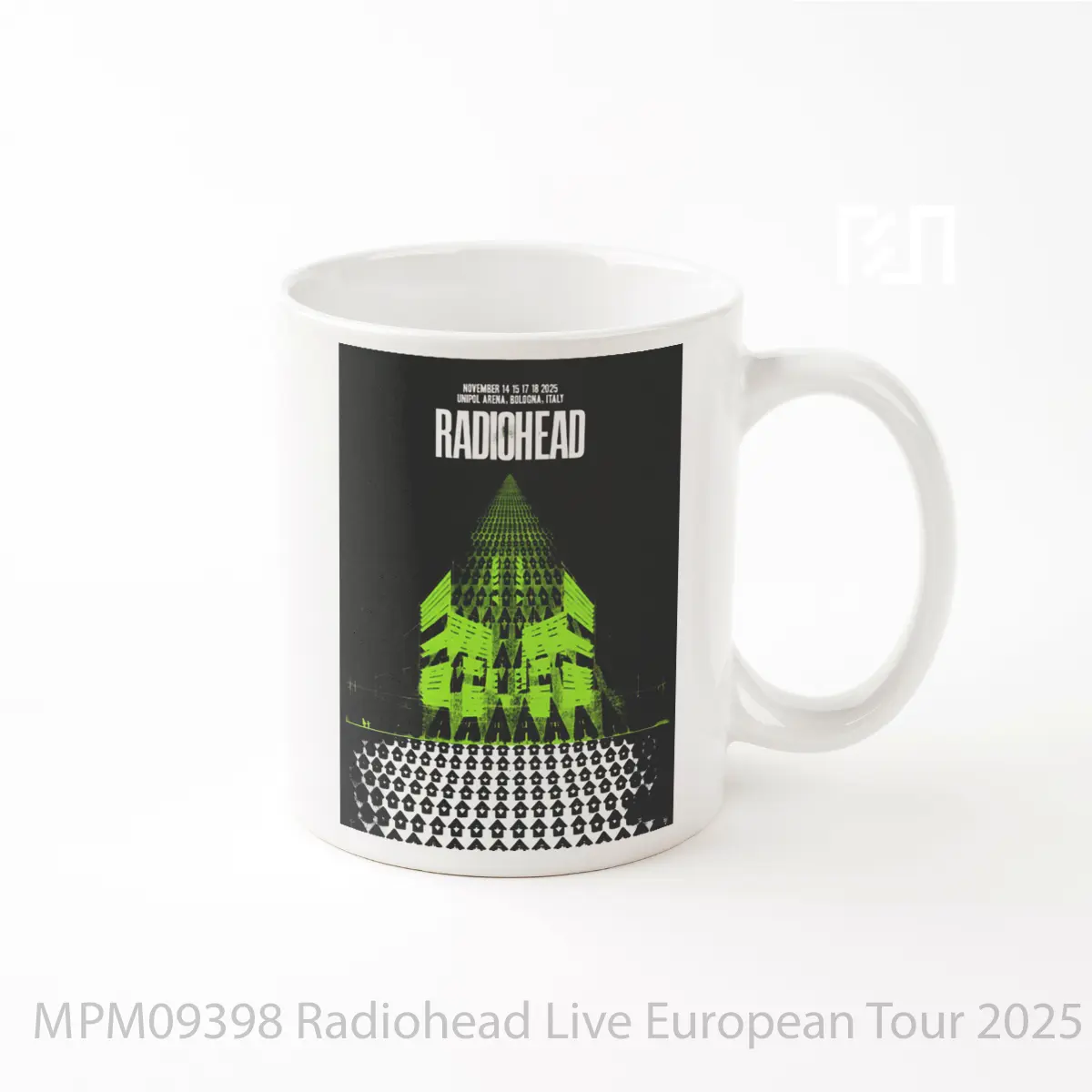Mug Radiohead Live European Tour 2025 Bologna Unipol Arena MPM09398