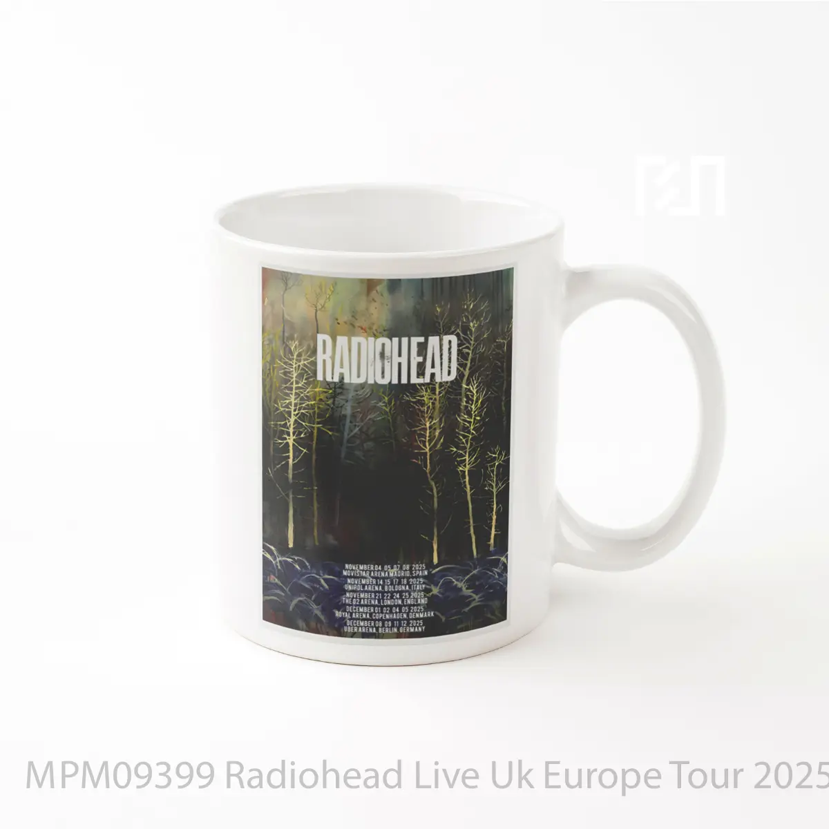 Mug Radiohead Live Uk Europe Tour 2025 MPM09399