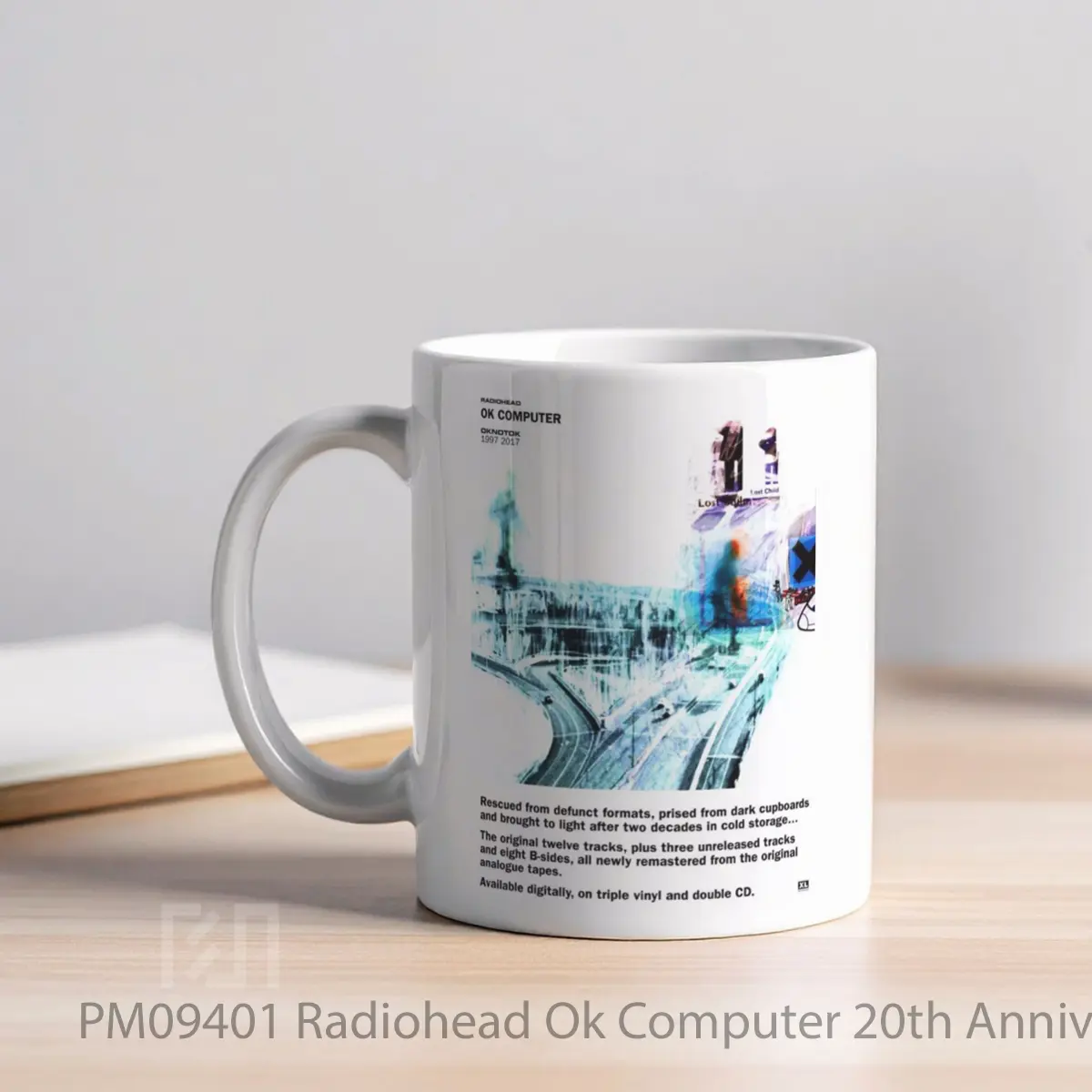 Mug Radiohead Ok Computer 20th Anniversary MPM09401 - All-side / Desain