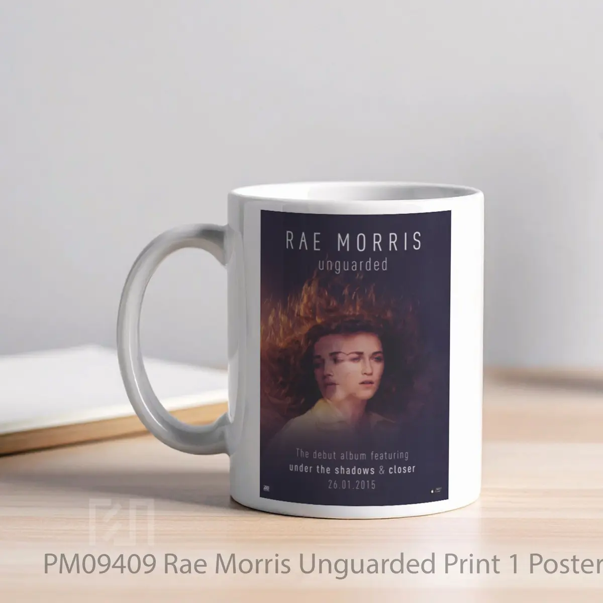 Mug Rae Morris Unguarded Print 1 MPM09409 - All-side / Desain