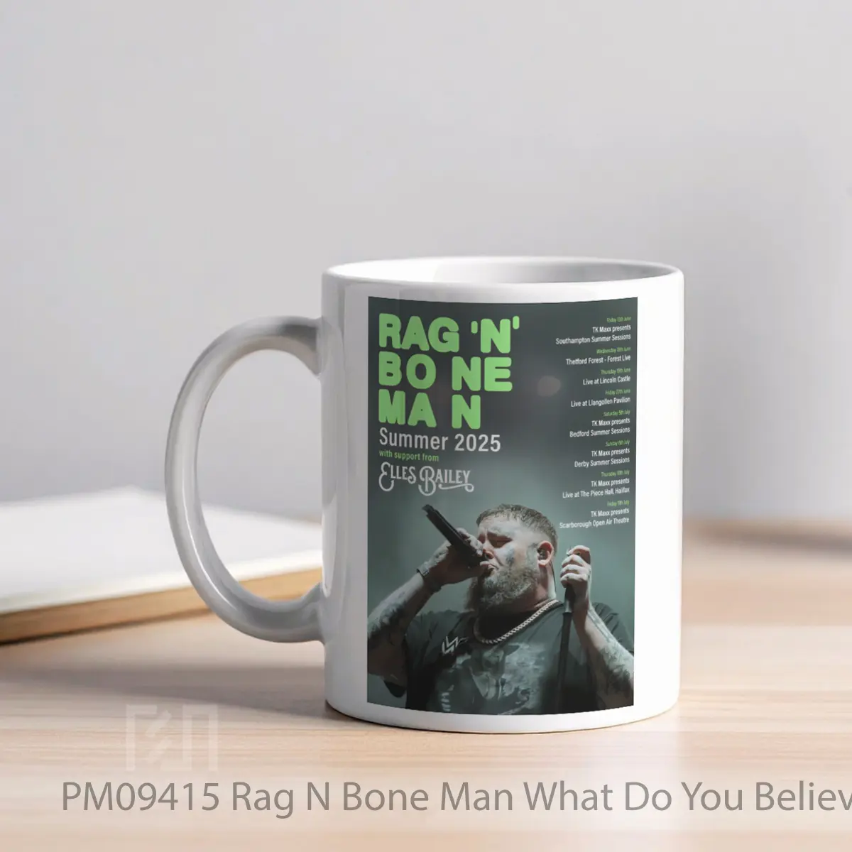 Mug Rag N Bone Man What Do You Believe In Summer Uk Tour 2025 MPM09415 - All-side / Desain