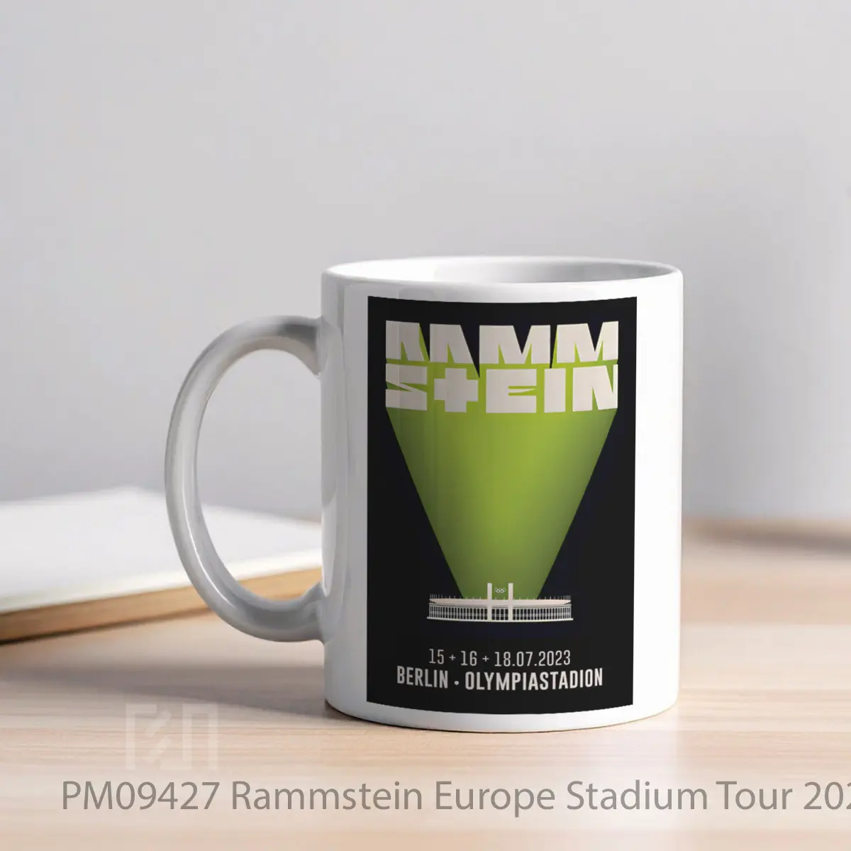 Mug Rammstein Europe Stadium Tour 2023 Berlin Germany MPM09427 - All-side / Desain