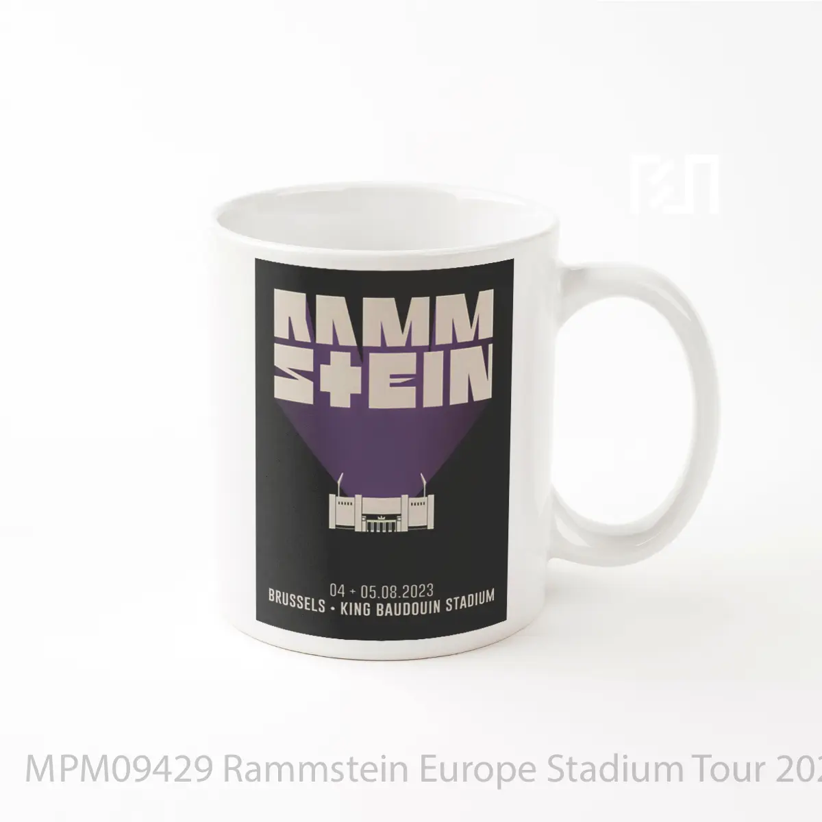Mug Rammstein Europe Stadium Tour 2023 Brussels Belgium MPM09429