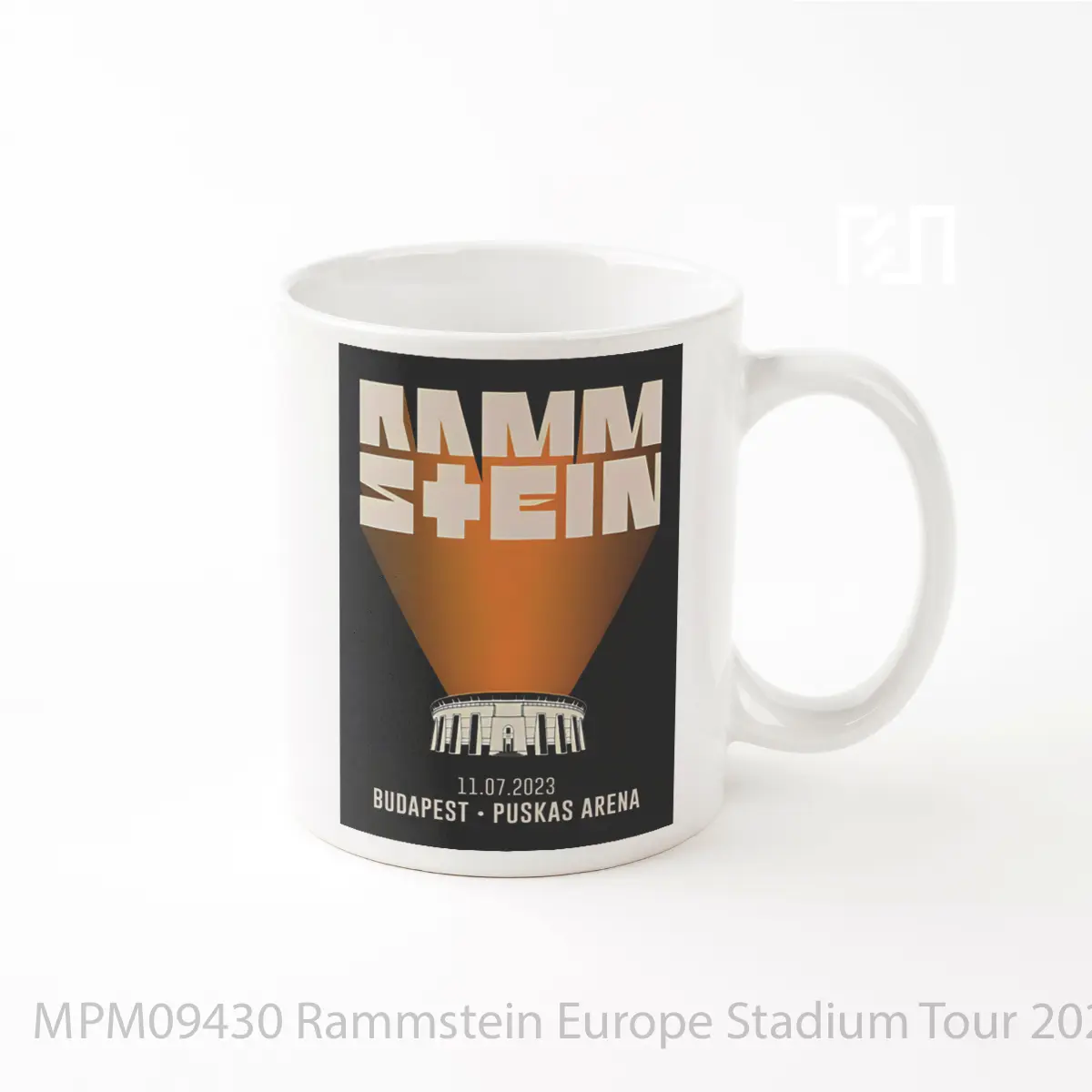 Mug Rammstein Europe Stadium Tour 2023 Budapest Hungary MPM09430