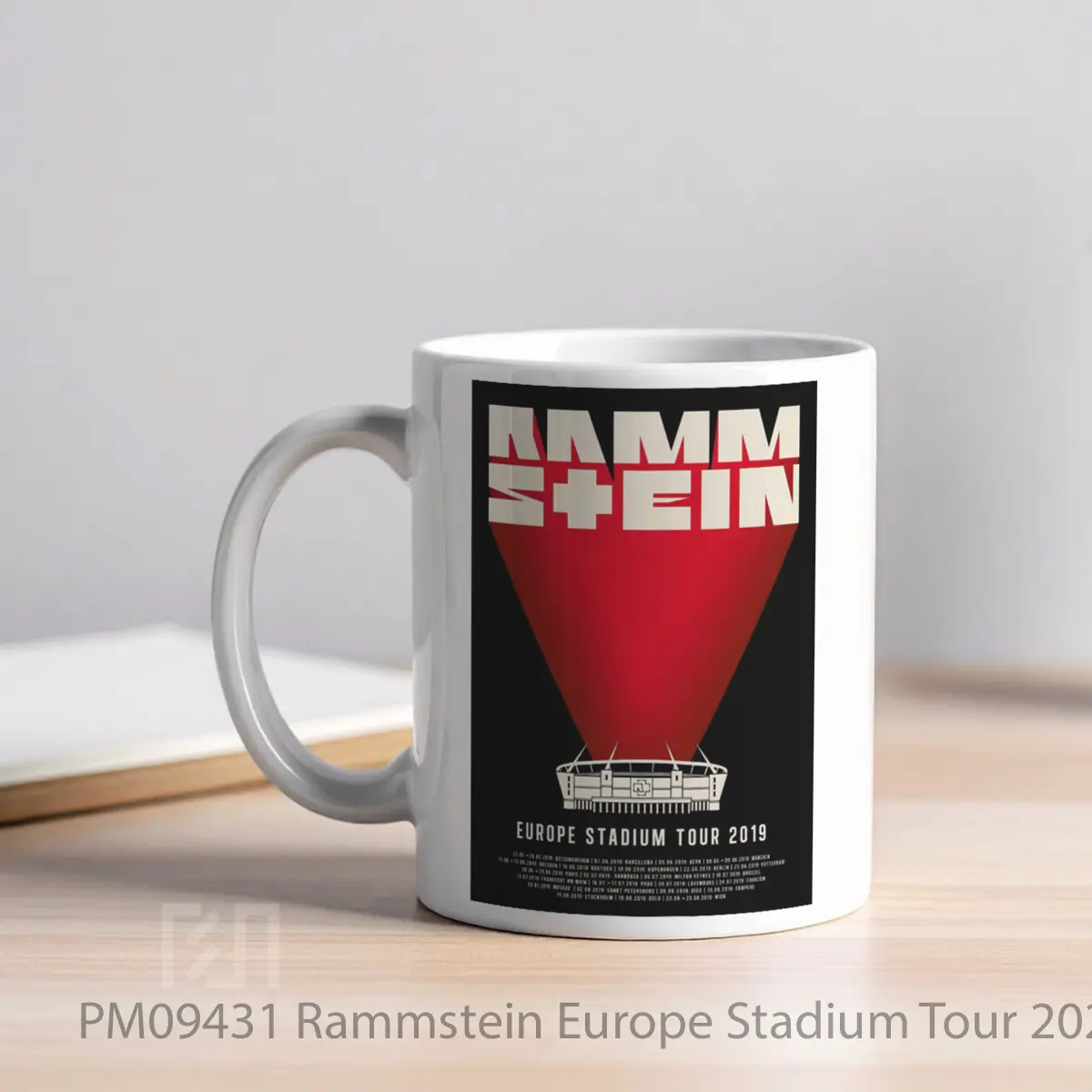 Mug Rammstein Europe Stadium Tour 2023 Germany MPM09431 - All-side / Desain