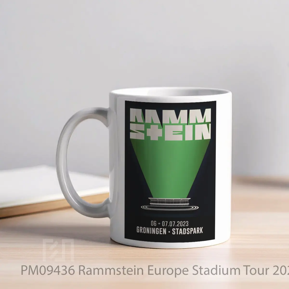 Mug Rammstein Europe Stadium Tour 2023 Netherlands Germany MPM09436 - All-side / Desain