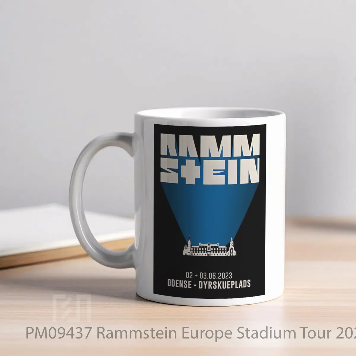 Mug Rammstein Europe Stadium Tour 2023 Odense MPM09437 - All-side / Desain