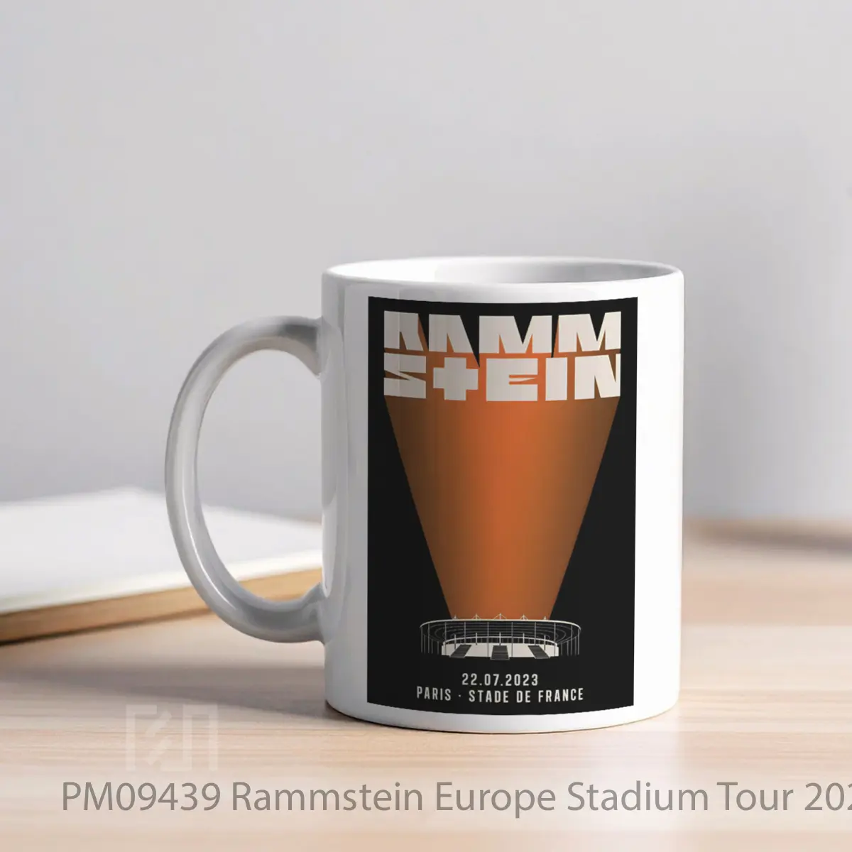 Mug Rammstein Europe Stadium Tour 2023 Paris France MPM09439 - All-side / Desain