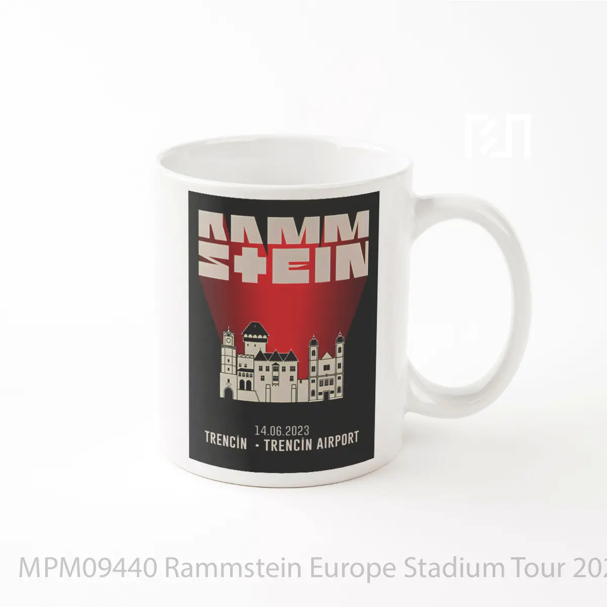 Mug Rammstein Europe Stadium Tour 2023 Slovakia Tren N Airport MPM09440