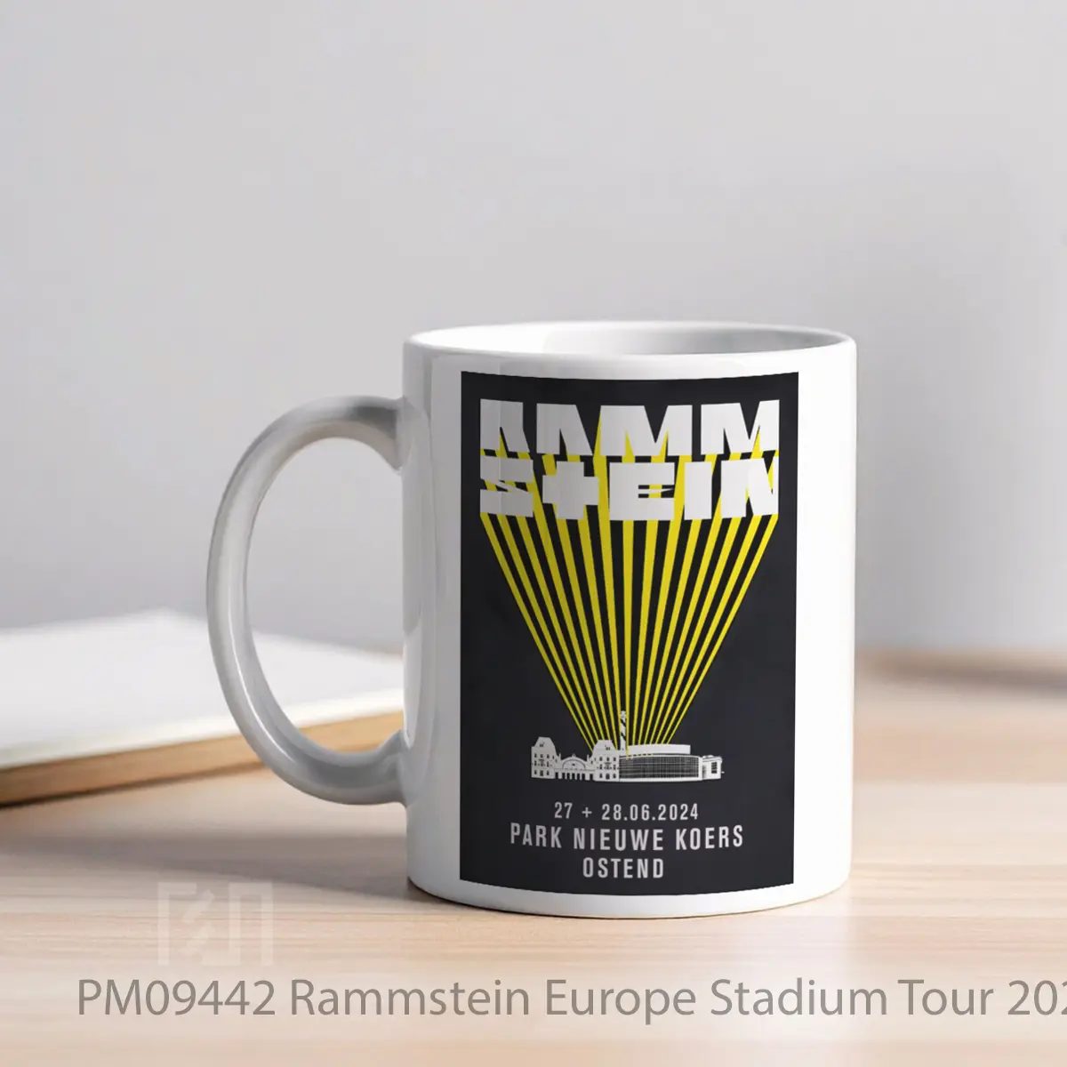 Mug Rammstein Europe Stadium Tour 2024 1 MPM09442 - All-side / Desain
