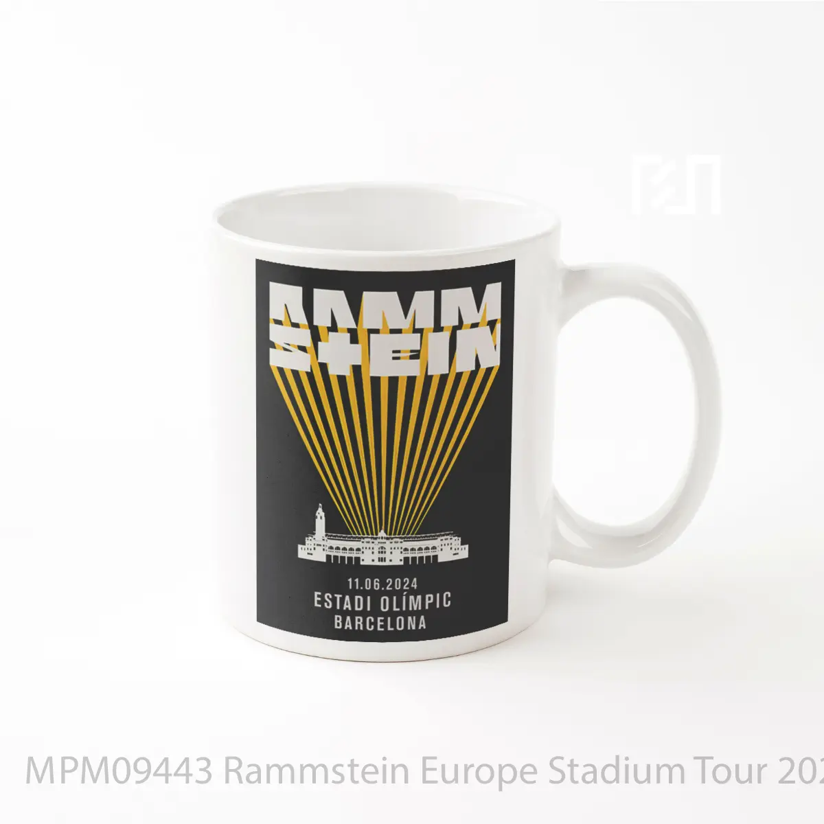 Mug Rammstein Europe Stadium Tour 2024 Barcelona Estadi Olimpic MPM09443