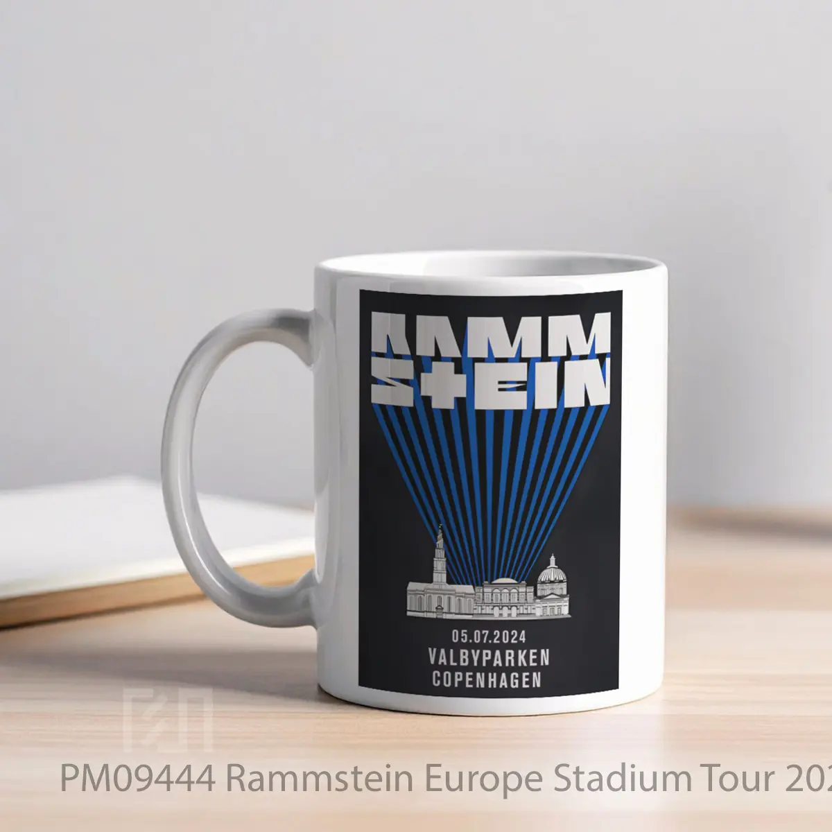 Mug Rammstein Europe Stadium Tour 2024 Copenhagen Parken MPM09444 - All-side / Desain