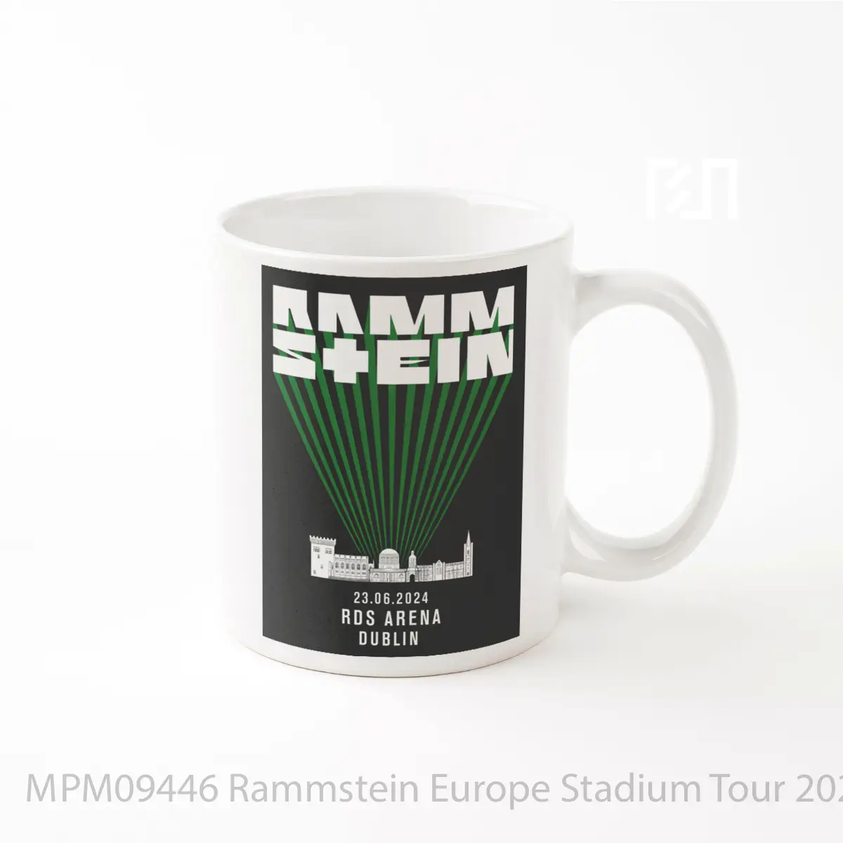 Mug Rammstein Europe Stadium Tour 2024 Dublin Rds Arena MPM09446