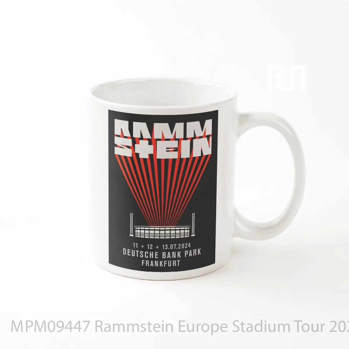 Mug Rammstein Europe Stadium Tour 2024 Frankfurt Germany MPM09447