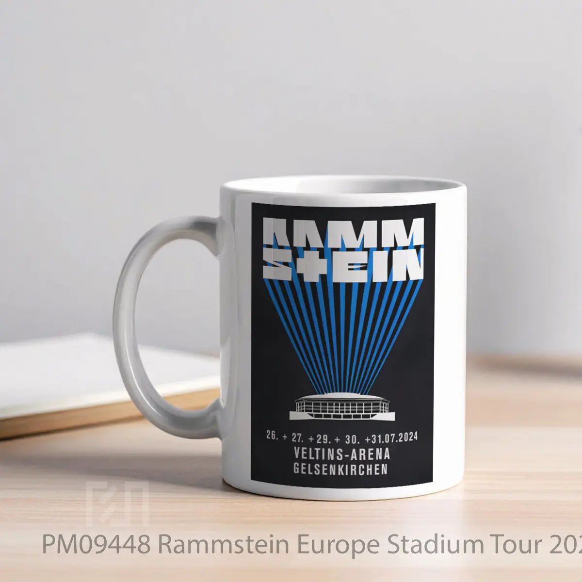 Mug Rammstein Europe Stadium Tour 2024 Gelsenkirchen MPM09448 - All-side / Desain