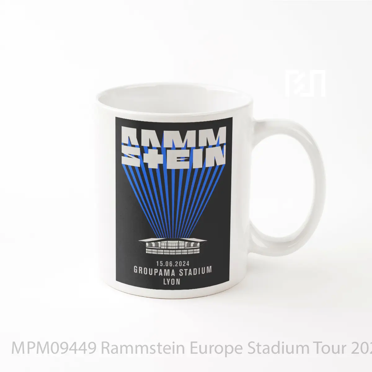 Mug Rammstein Europe Stadium Tour 2024 Lyon Groupama Stadium MPM09449