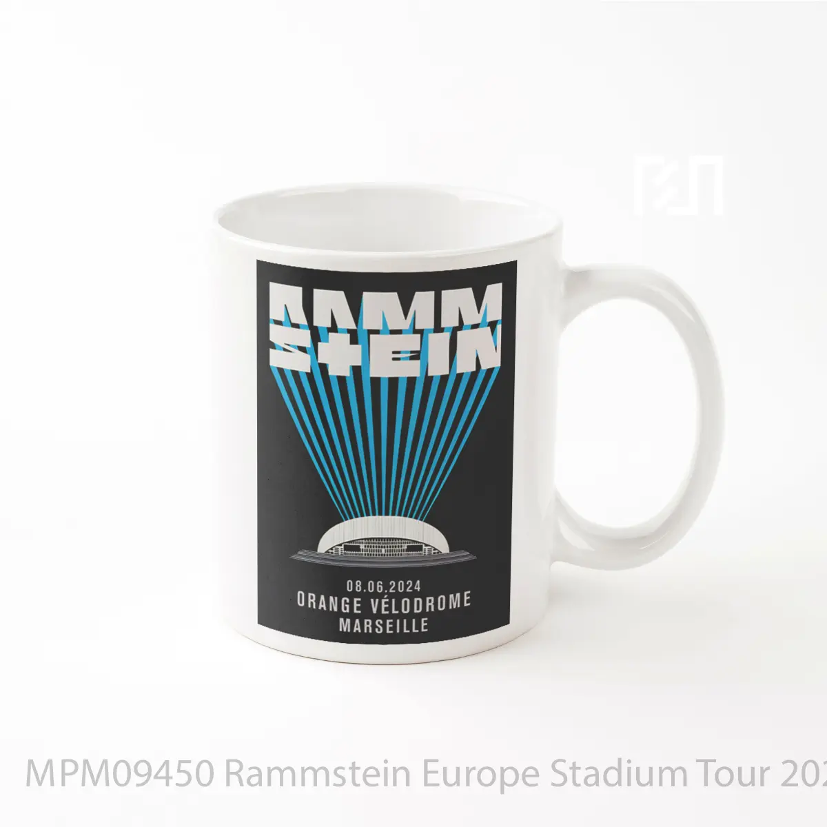 Mug Rammstein Europe Stadium Tour 2024 Marseille Orange Velodrome MPM09450