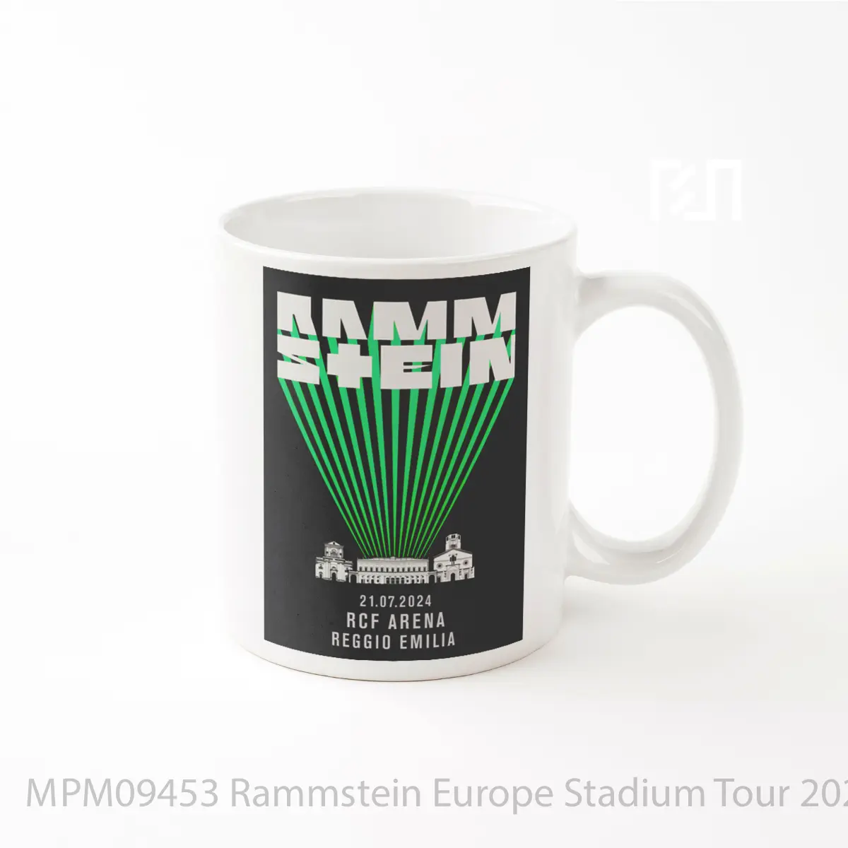Mug Rammstein Europe Stadium Tour 2024 Reggio Emilia MPM09453