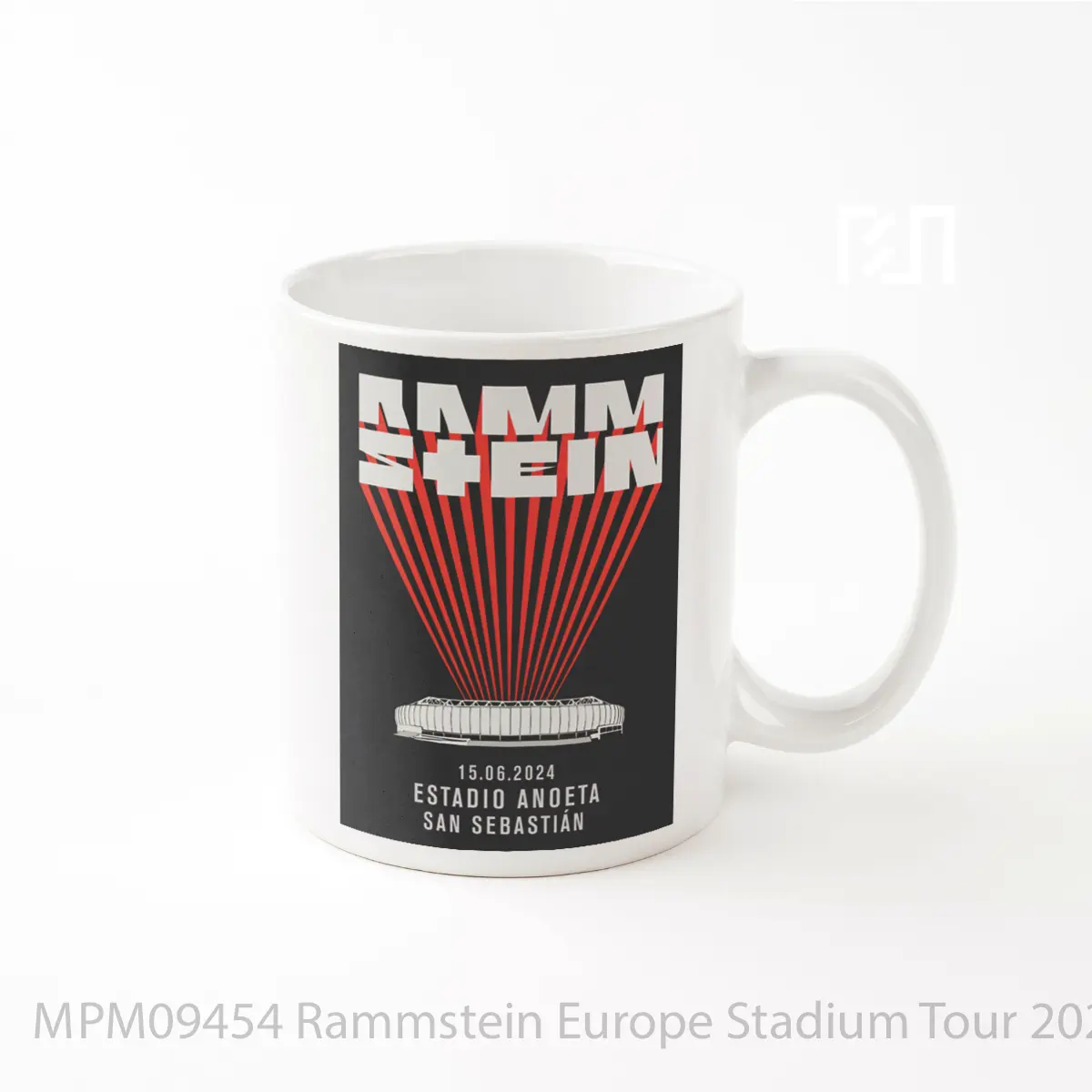 Mug Rammstein Europe Stadium Tour 2024 San Sebasti N MPM09454
