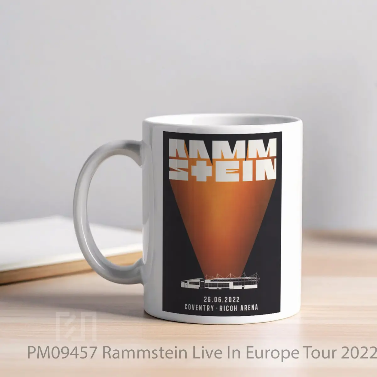 Mug Rammstein Live In Europe Tour 2022 Coventry Ricoh Arena MPM09457 - All-side / Desain
