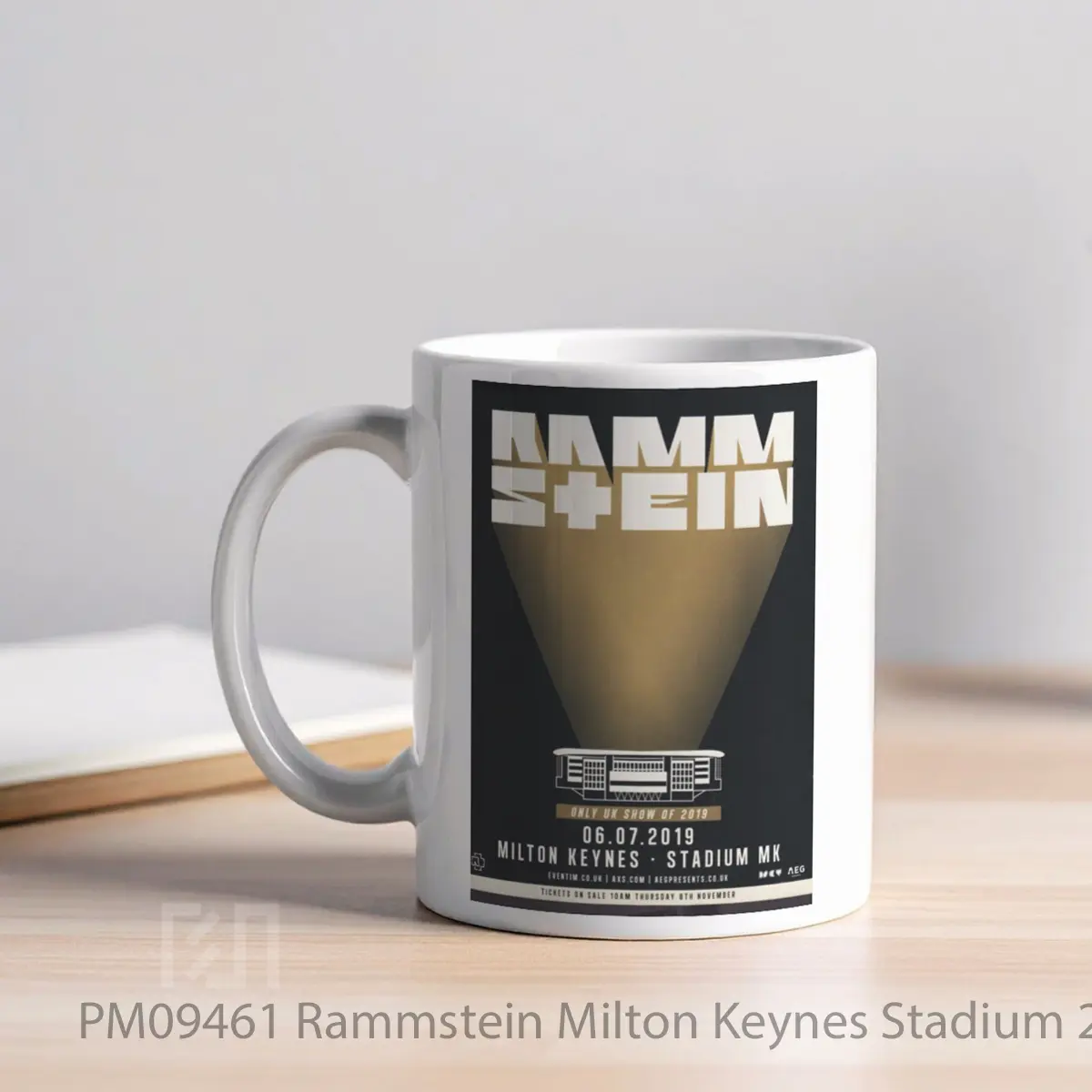 Mug Rammstein Milton Keynes Stadium 2019 MPM09461 - All-side / Desain
