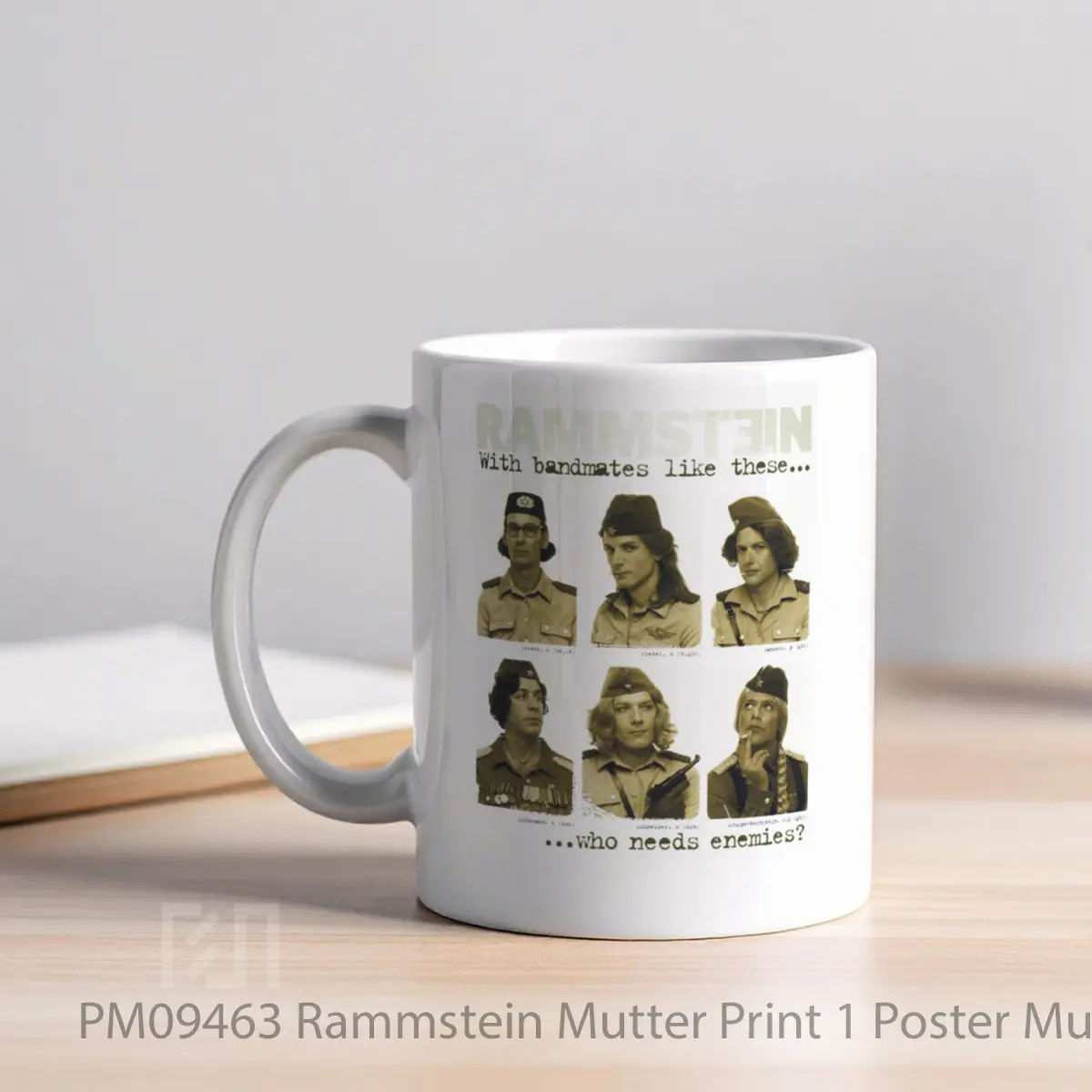 Mug Rammstein Mutter Print 1 MPM09463 - All-side / Desain
