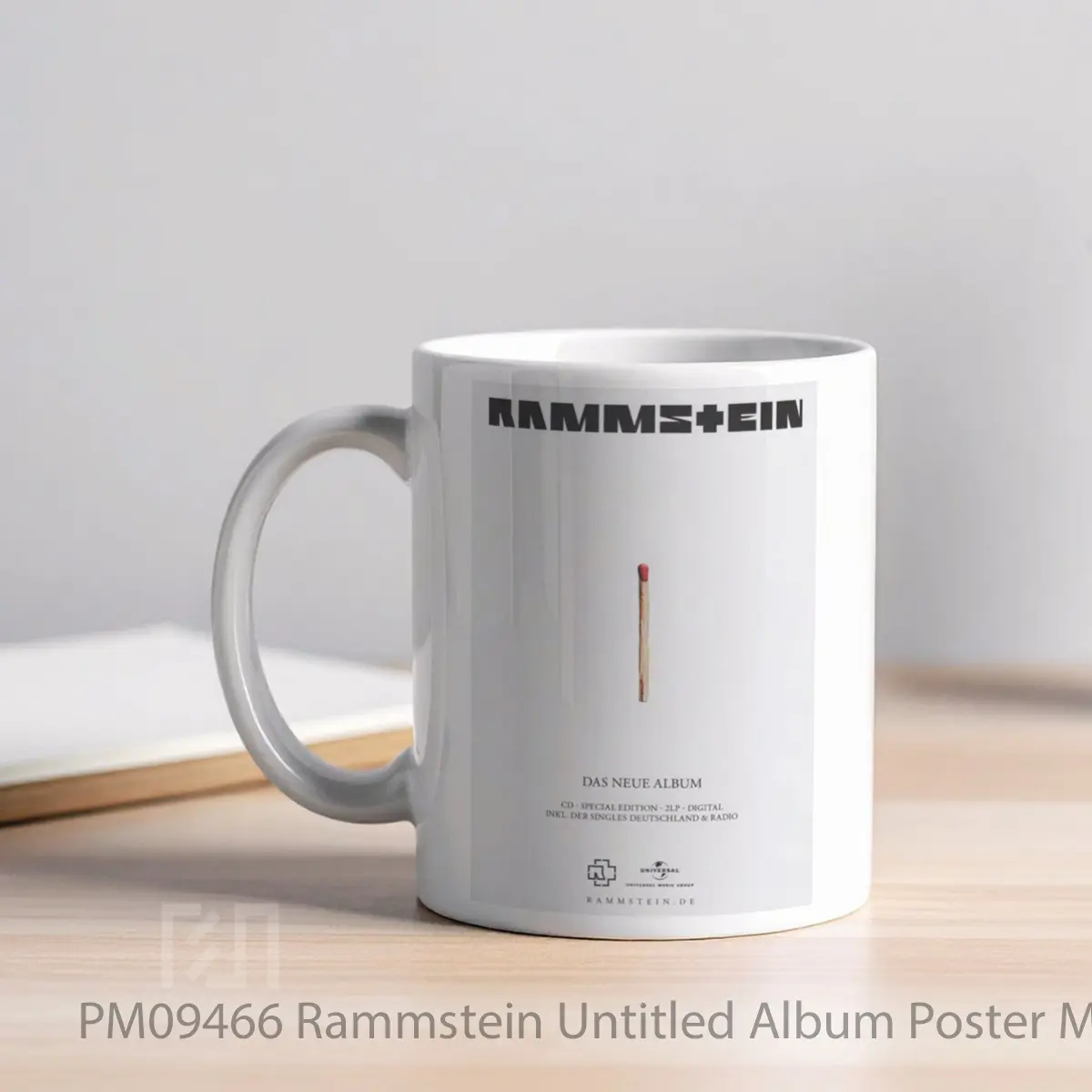 Mug Rammstein Untitled Album MPM09466 - All-side / Desain