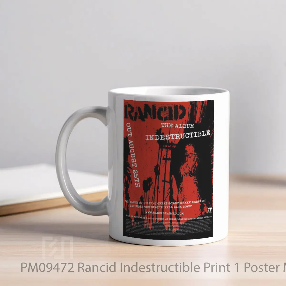Mug Rancid Indestructible Print 1 MPM09472 - All-side / Desain