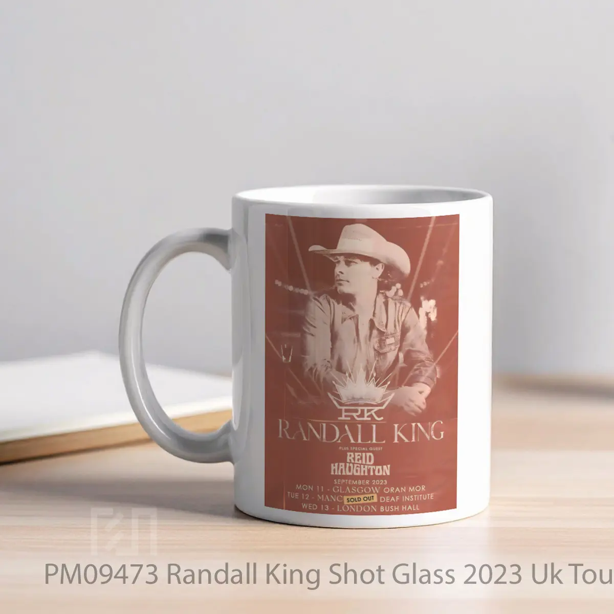 Mug Randall King Shot Glass 2023 Uk Tour MPM09473 - All-side / Desain