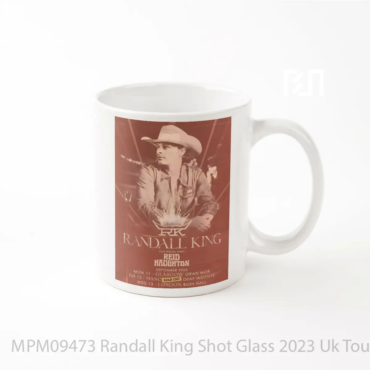 Mug Randall King Shot Glass 2023 Uk Tour MPM09473