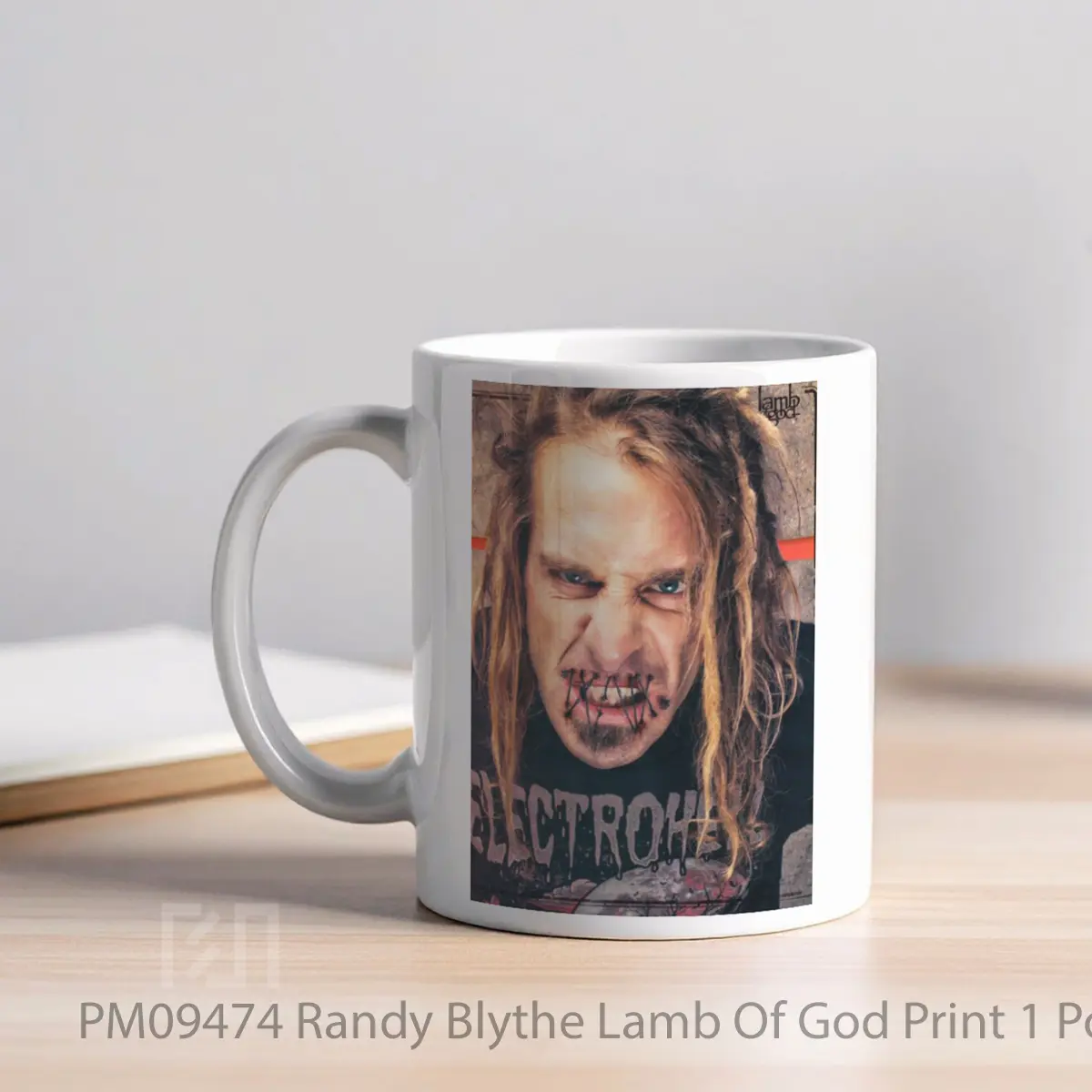 Mug Randy Blythe Lamb Of God Print 1 MPM09474 - All-side / Desain
