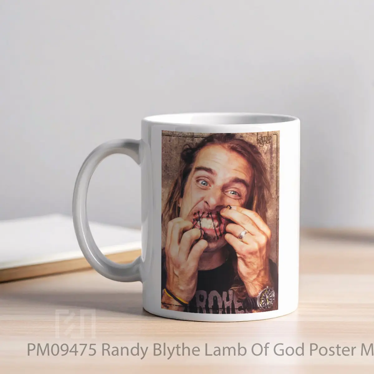 Mug Randy Blythe Lamb Of God MPM09475 - All-side / Desain